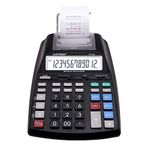 CATIGA New & Upgraded 2024 Printing Calculator Adding Machine 10 Key, Desktop Home Office Calculator with Paper Roll Print Out, Accounting Business Finance