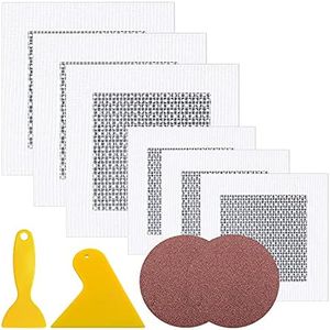 Wall Patch Repair, DanziX 6 Pcs Self-Adhesive Drywall Hole Patch, Drywall Repair Kit for Drywall Plasterboard, Wall Hole Repair kit