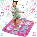 Klevly Unicorn Dance Mat for Kids Ages 4-8 | Plays 5 Levels & 5 Songs | Unicorn Gifts for 6 Year Old Girl | Toys for Girls | Gifts for Girls