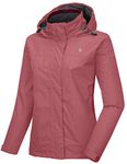 Little Donkey Andy Women’s Waterproof Rain Jacket Lightweight Outdoor Windbreaker Rain Coat Shell for Hiking, Travel