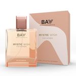 BAYY Mystic Wish Perfume for Women, Eau De Parfum with the Fragrance of Plum, Vanilla, Gardenia, Pear Blossom, Sweet Magnolia, Long-Lasting Perfume, 100ML