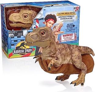 WOW! STUFF Jurassic Park Real FX Baby T.Rex Dinosaure, édition spéciale, Jouet animatronique hyperréaliste, réaliste avec de Vrais Sons de Film, Cadeaux Officiels Jurassic World, Objets de Collection