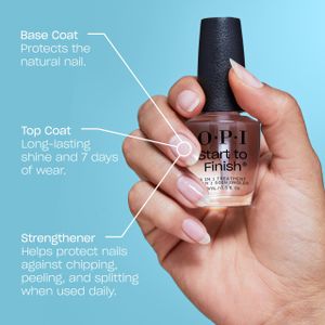 OPI Start To Finish 3-in-1 Nail Treatment – 15ml