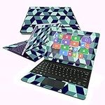 MightySkins Skin Compatible with Samsung Galaxy Book 10.6" - Geo Tile | Protective, Durable, and Unique Vinyl Decal wrap Cover | Easy to Apply, Remove, and Change Styles | Made in The USA