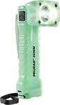 Pelican 3410 Right Angle LED Flashlight - with Magnetic Clip (Photo Luminescent Body), Multi, One Size (034100-0301-247)