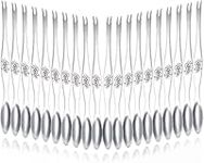 BLBYHO 20 Pcs Lobster Forks, 304 Stainless Steel Crab Leg Forks, Heavy Duty Lobster Pickers, Seafood Forks