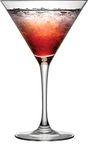 Inovique Premium European Style Martini Glass Set | 300ML | Cocktail Crystal Glass | Elegant Short Stem Design | Set of 6