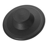 InSinkErator, Black STP-PL Sink Stopper for Garbage Disposals, 3-3/8" ID, 4-1/2" OD