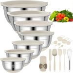 CHAREADA Mixing Bowls with Airtight