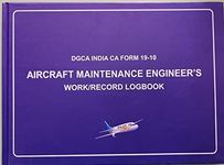 Pilot18 AME logbook CA 19-10 with Work Order and Serial no. Column DGCA India Format for Aircraft Maintenance Engineers Old FORMET 2022