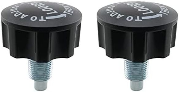 DGHAOP M18 Pop Pull Pin Knob 2PCS Indoor Exercise Bike Locking Pins Bike M18 Adjustment Release Pull-up Spring Knobs