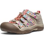 KEEN Unisex-Child Newport H2 Closed Toe Water Sandals, Safari/Birch, 2