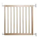 BabyDan No Trip, Covers openings between 71.5-78.5 cm/28.2-30.9 inches, Basic Stair Gate/Baby Gate/Safety Gate, Wood, Made in Denmark - (Pet Gate/Dog gate)