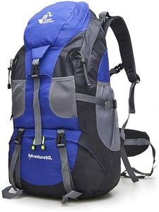 Bseash Sac à dos de randonnée léger et résistant à l'eau 50L, sac de jour pour le sport en plein air, sac de voyage pour l'escalade, le camping, le tourisme.