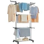 SONGMICS Clothes Drying Rack Stand 