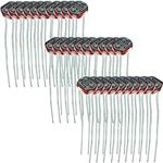 AZDelivery 3 x Set of 10 (30 Pieces) Photoresistor Diodes 150V 5mm 100mw LDR GL5528 Photo Resistors Light Sensitive Sensors compatible with Arduino including E-Book!