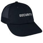 Speedy Pros Trucker Hat Baseball Cap Professional Security Guard A Embroidery Cotton Dad Hats for Men & Women Snapback Navy Design Only