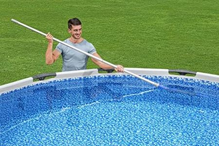 Bestway Flowclear AquaSurge Rechargeable Pool Vacuum Cleaner, Gray