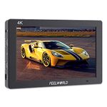 FEELWORLD T7 Plus 7 Inch Camera Monitor 4K HDMI IPS 1920x1200 Screen with HD Video Assist 3D LUT Field Monitor for DSLR Cameras Film Video Making Rig Use Rugged Aluminum Housing Sunshade and Mount