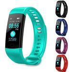 iSTYLE Fitness Tracker, Health Heart Rate Monitor Sleep Monitor, Color Screen Bluetooth Smart Watch, Waterproof Sport Activity Tracker Step Pedometer Calorie Counter (Green)