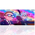 Envysun Professional Gaming Mouse Pad, Custom Design Stitched Edges Waterproof Non-Slip Rubber Base Mousepad Great for Laptop, Computer & PC(90x40 rkmojingA9)