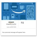 Amazon Shopping Voucher - Amazon Smiley (Blue)