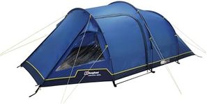 Berghaus Adhara 300L Nightfall Tunnel Tent for 3 People with Sewn-in Groundsheet & Fiberglass Poles, 3 Man, Ideal for Weekend Trips, Wild Camping & Festivals, 6000mm HH