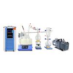 HNZXIB 2L Short Path Distillation Equipment with Vacuum Pump and Chiller