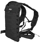 Seibertron Tactical Molle Hydration Carrier Pack Backpack Great for Outdoor Sports of Running Hiking Camping Cycling Motorcycle Fit for Seibertron 2L or 2.5L water bladder(not included) Black