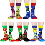 Jeasona 5 Pairs Funny Socks Men 9-11 Colourful Funny Gifts for Men Who Have Everything Mens Gifts for Christmas Funny Secret Santa Gifts for Men Mens Stocking Filler Gifts for Him Birthday Present