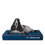 The Dog’s Bed Orthopaedic Dog Bed Med Blue/Red Waterproof Memory Foam Dog Bed