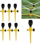 6PCS Garden Sprinkler,360° Rotation