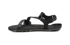 Xero Shoes Z-Trail - Women's Lightweight Hiking and Running Sandal - Barefoot-Inspired Minimalist Trail Sport Sandals, Multi-black, 8 Wide