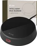 Coffee Mug Warmer for Desk - Smart Coffee Cup Warmer for Desk Auto Shut Off Enabled - Multi-use Tea Warmer, Electric Candle Warmer & Coffee Warmer for Desk with 3 Heat Settings + Silicone Mug Lid