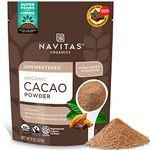 Navitas Organics Cacao Powder, 8oz. Pouch(packaging may vary)