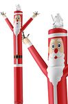 LookOurWay Air Dancers Inflatable Tube Man Attachment - 20ft Santa Claus Wacky Waving Inflatable Tube Guy - Christmas Holiday Promotion - (No Blower)
