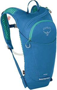 Osprey Moki 1.5L Kids' Biking Backpack with Hydraulics Reservoir, Sparrow Blue