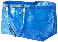 Ikea - Frakta Blue Large Bags - Ideal For Outdoor Use & Storage (Max Load - 25kg) (1, 10-Pack)