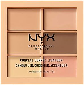 NYX Professional Makeup Conceal, Correct, Contour Palette - Light