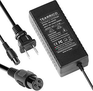 TEARRICO 42V Charger 3 Prong Fast 2A Smart Replacement for 36V Pocket Mod, Sports Mod for Electric Scooter Lithium Battery