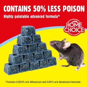 Big Cheese Rodent Block Bait, 30 x 10g – Mouse & Rat Control