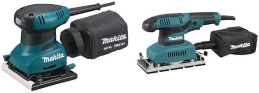 Makita BO4556/2 240V Finishing Sander & BO3710 240V 1/3-inch Sheet Orbital Sander