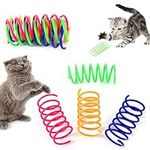 Cat Colorful Spiral Springs Toys, C