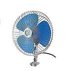 Yashvin Automotive 12V DC Power Fan for Car/Jeep/Trucks/Bus/Office Airplanes/Boats/SUV and Recreational Vehicle (6-inch, Multicolor) (Steel) (Super GJ52)