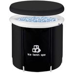 Large Size Ice Bath Tub for Athletes,Multiple Layered Portable Ice Bath Tub for Recovery。.Outdoor Portable Ice Bath With Lid For Cold Water Therapy & Ice Plunge