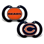 BabyFanatic Pacifier 2-Pack - NFL Chicago Bears - Officially Licensed League Gear