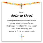 STORYJEWELLERY Cross Bracelet, Christian Gifts for Women, Religious Gifts for Women, Encouragement Gift, Friend Gifts, Sister Birthday Gifts, Confirmation Gifts, Inspirational Gifts, Christmas Gifts,