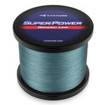 KastKing Superpower Braid Fishing Line, Low-Vis Gray, 20LB/0.18mm/(300M/327 Yds)