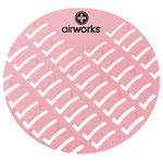 AIRWORKS Urinal Screen, Strawberry, RED, 10/BX