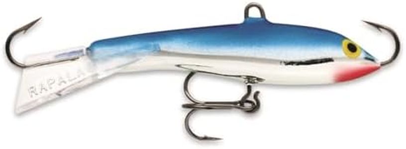 Rapala Jigging Rap 07 Fishing Lure, Chrome Blue, 2.75-Inch